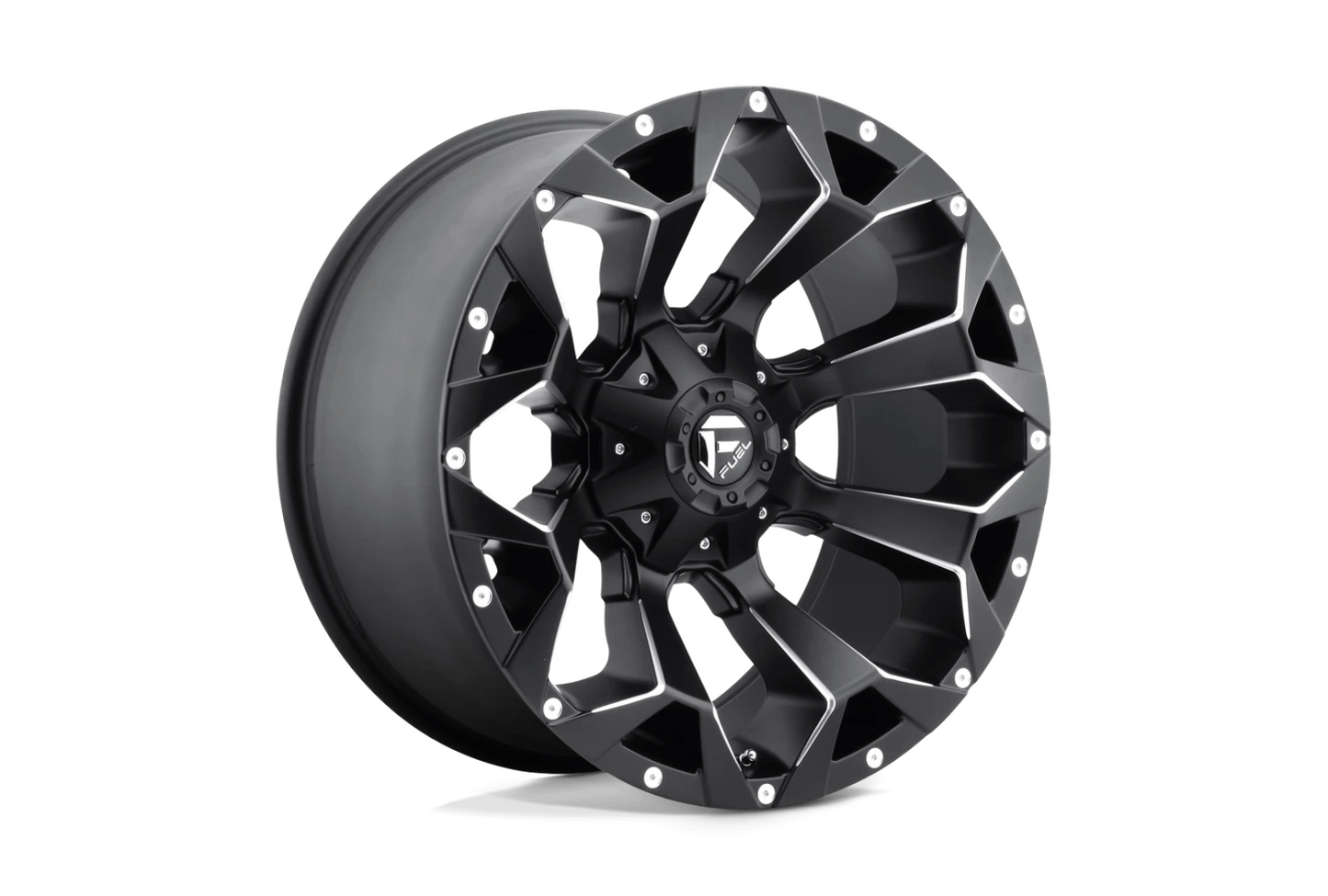 Fuel Off-Road Wheels ASSAULT D546 17X9 5X4.5/5.0 MT-BLK-MIL -12MM