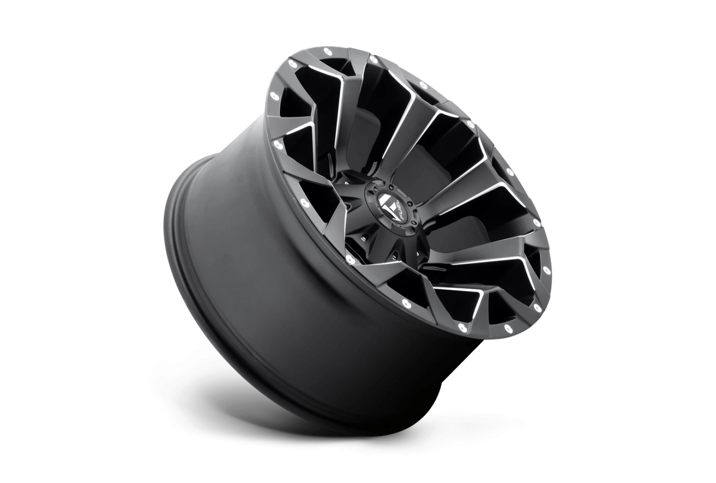 Fuel Off-Road Wheels ASSAULT D546 17X9 5X4.5/5.0 MT-BLK-MIL -12MM