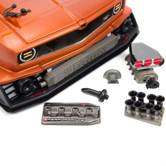 Arrma FELONY 1/7 6S BLX Street Bash All-Road Muscle Car RTR, Orange