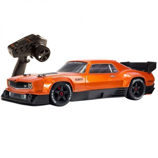 Arrma FELONY 1/7 6S BLX Street Bash All-Road Muscle Car RTR, Orange