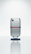 Platinum Car Key Fob with Signature Engraving