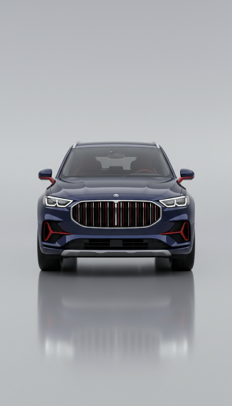 Luxury Mid-Size SUV—Navy Blue Edition